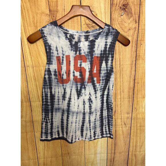 LOL Vintage USA Muscle Tank Tie Dye Women's Size XS - Picture 2 of 4